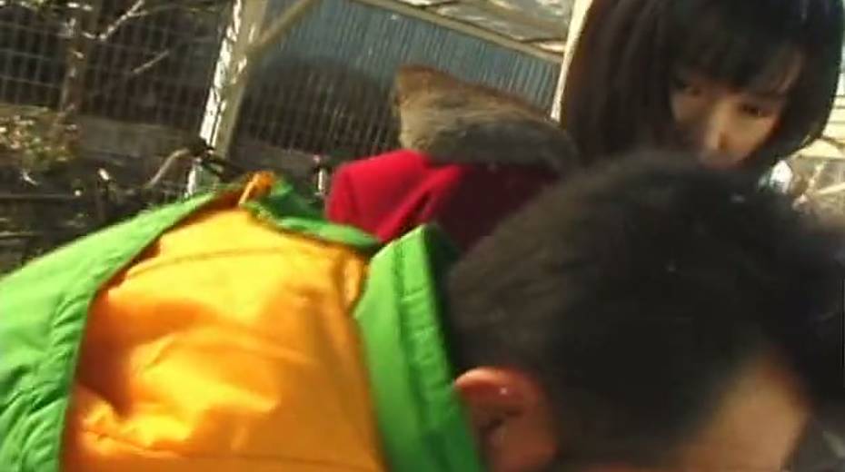 Lustful exhibitionist gets her hairy pussy licked on a parking lot - 12. pic