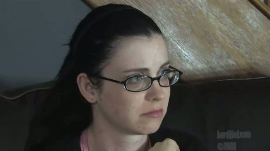 Nerdy brunette in short kilt skirt is punished by horny college principle - 2. pic