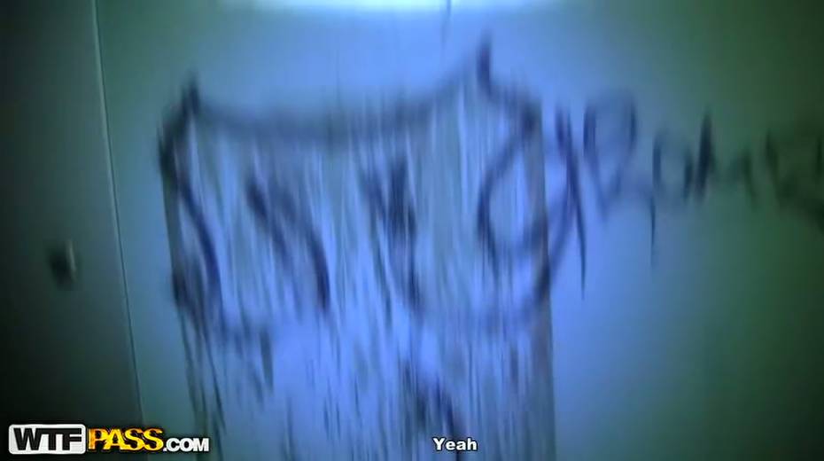 Lusty dark haired wench blows hot sausage of her stud on camera - 2. pic