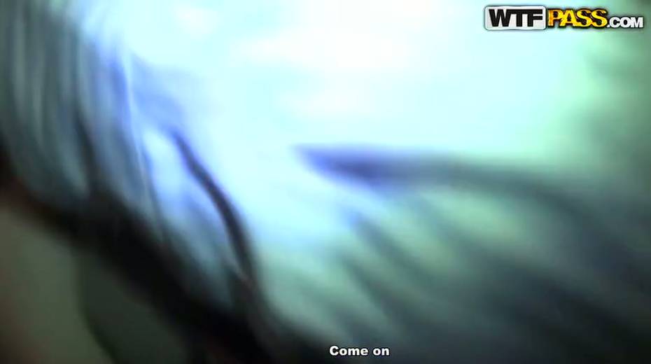 Lusty dark haired wench blows hot sausage of her stud on camera - 13. pic