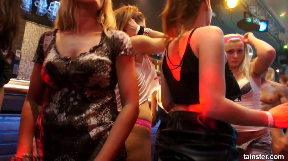 Oversexed chick Tiffany Doll goes wild at the party hardcore - 14. pic
