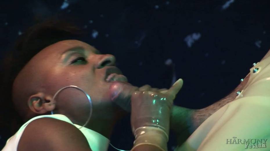Blonde and ebony bitches do everything their kinky master desires - 11. pic