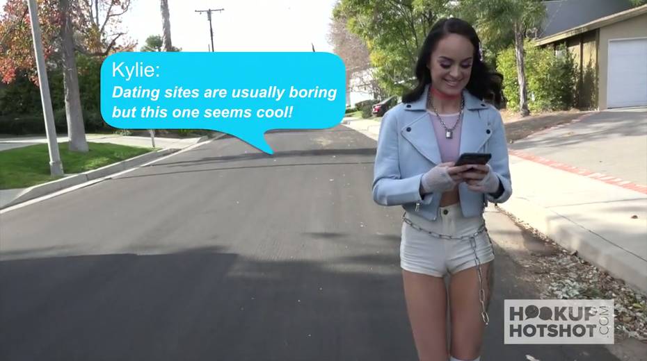 Kinky chick Kylie gets her anus fucked and jizzed - 2. pic