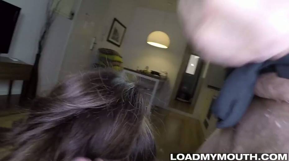 Sex-appeal hottie Brandon Iron guzzles dick and gives footjob on a pov camera - 17. pic