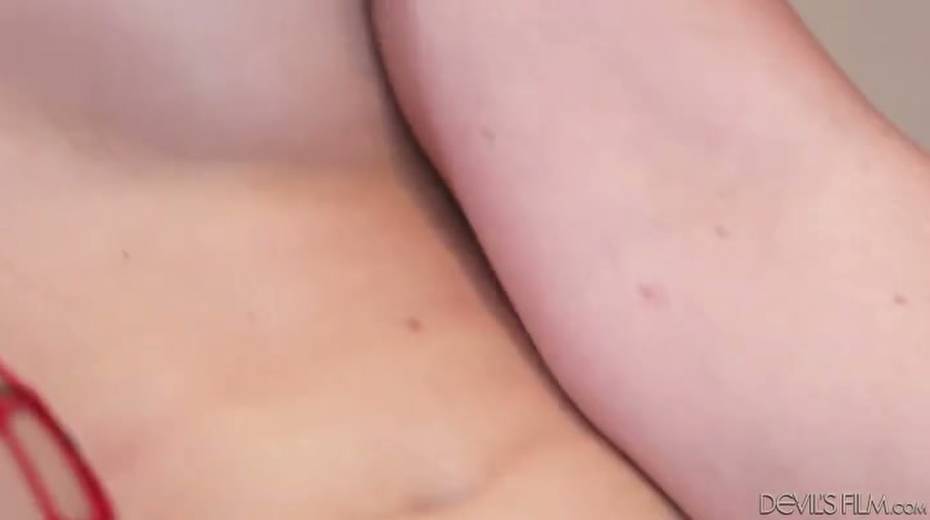Lusty hoe in stockings plays with big sex toys to please herself - 9. pic