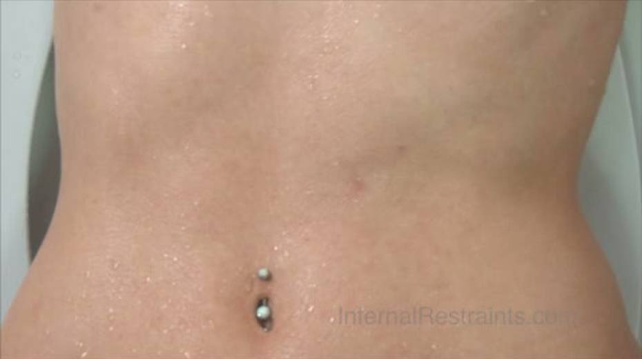 Skinny gal is punished in the public toilet - 8. pic