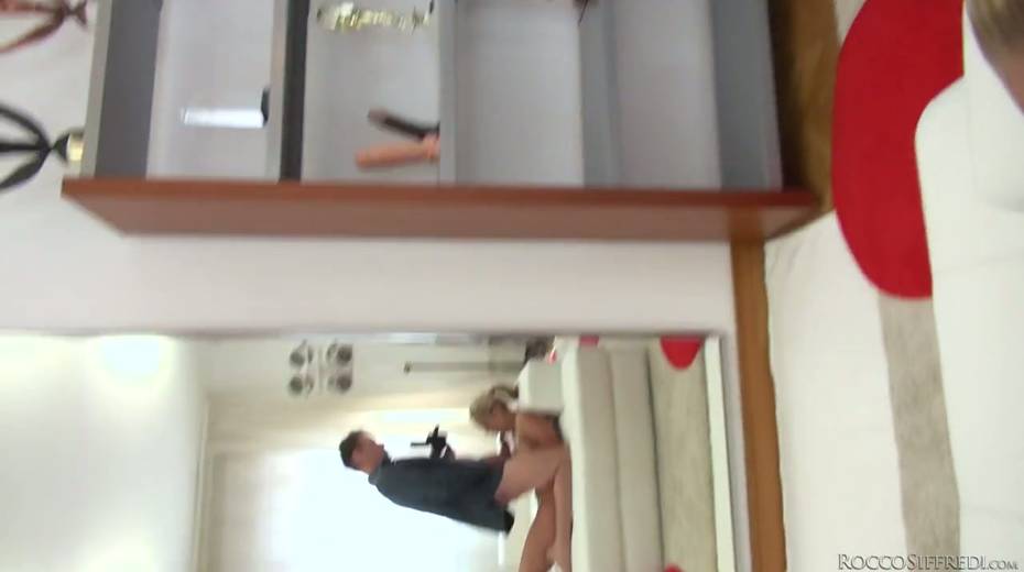 Young chick Anna is fucked in her throat by hot tempered stud Rocco Siffredi - 18. pic