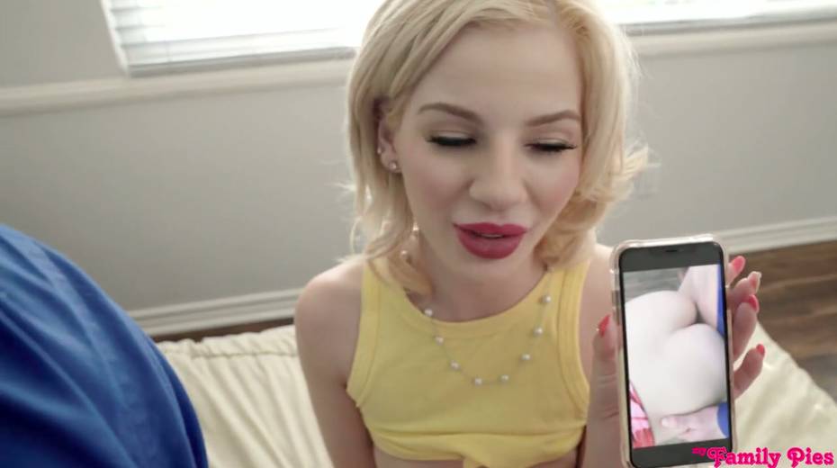 One dude fucks slutty stepsister Daphne Dare and her beautiful girlfriend - 17. pic