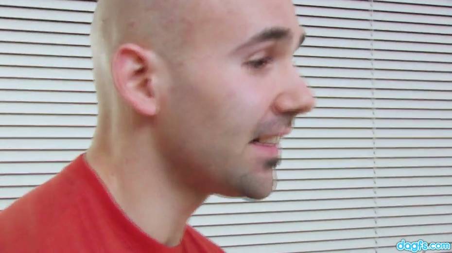 Bald headed dude fucks nasty Janessa Jordan and cums on her face - 3. pic
