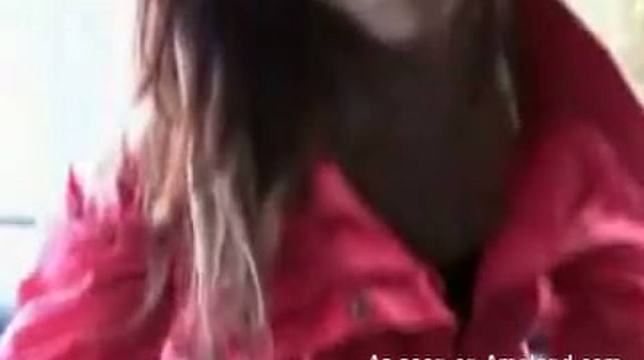 Spoiled brunette girl riding cock in a front seat in a car - 2. pic