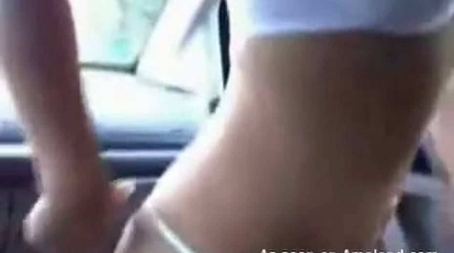 Spoiled brunette girl riding cock in a front seat in a car - 6. pic