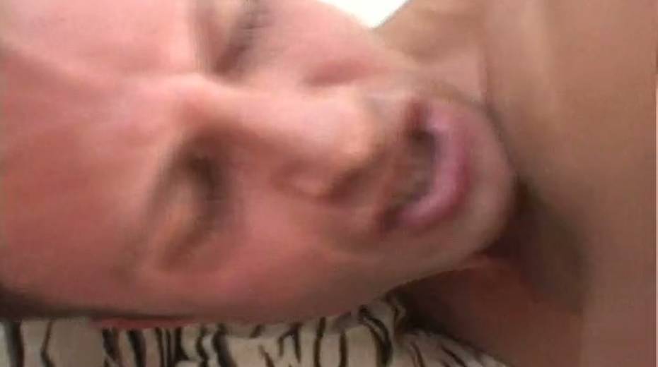 This shemale is a true cum slut who knows how to handle two rock hard cocks - 14. pic