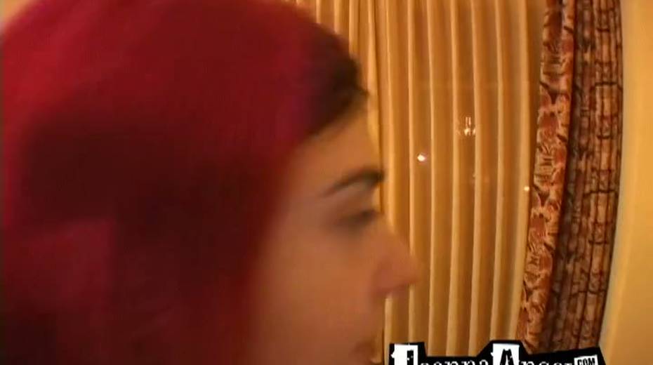 Perverted emo chick Joanna Angel provides he rman with great pov blowjob - 6. pic