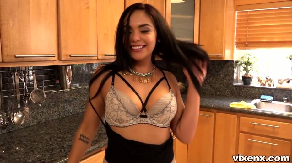 Yummy whore Selena Santana pleases dick and gets fucked on a pov camera - 3. pic
