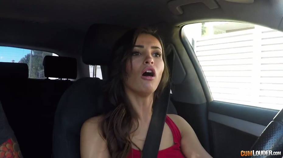 Unforgettable sex with spoiled bitch Alyssia Kent right in the car - 3. pic