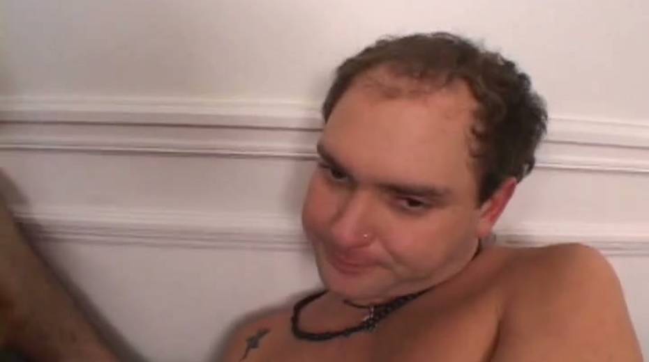 Horny shemale with big round tits takes part in a threesome - 6. pic