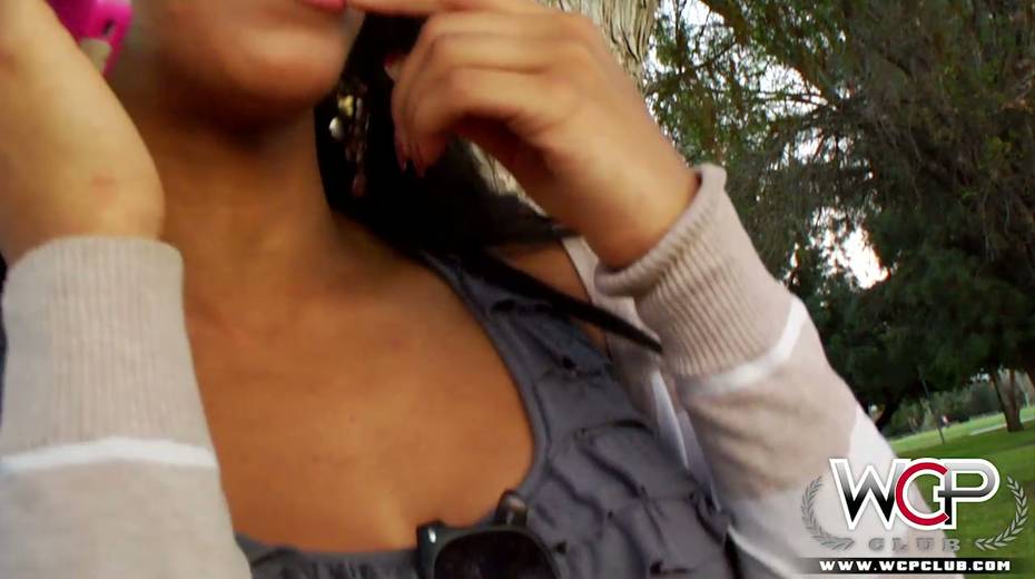 Brunette girl with fine curves Sophia Fiore ejoys BBC of  Jon Q - 2. pic