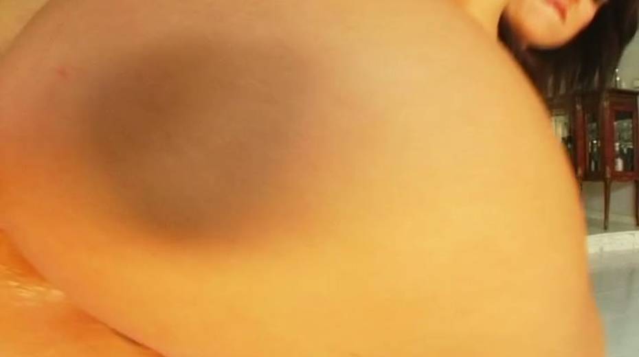 This super powered busty goddess really enjoys playing with her dildo - 12. pic