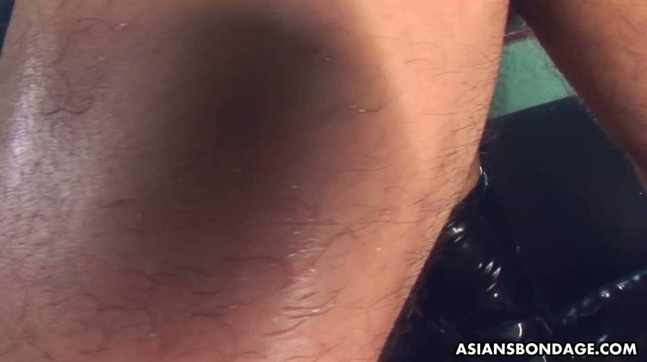 Asian bitch in latex outfit Chihiro Asai gets her hairy pussy rammed - 28. pic