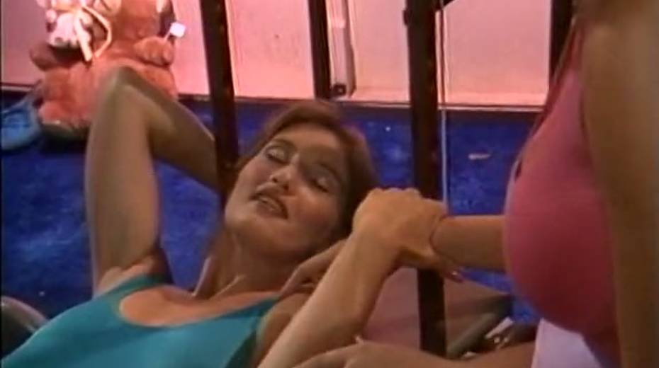 Sporty lesbian hotties lick each other's pussies passionately - 11. pic