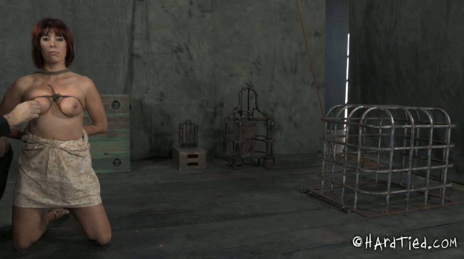 Red haired harlot is punished by horny master - 4. pic