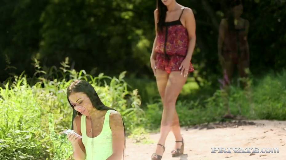 Beautiful babe Nathaly Cherie is eating pussy of sex appeal libidinous GF - 2. pic