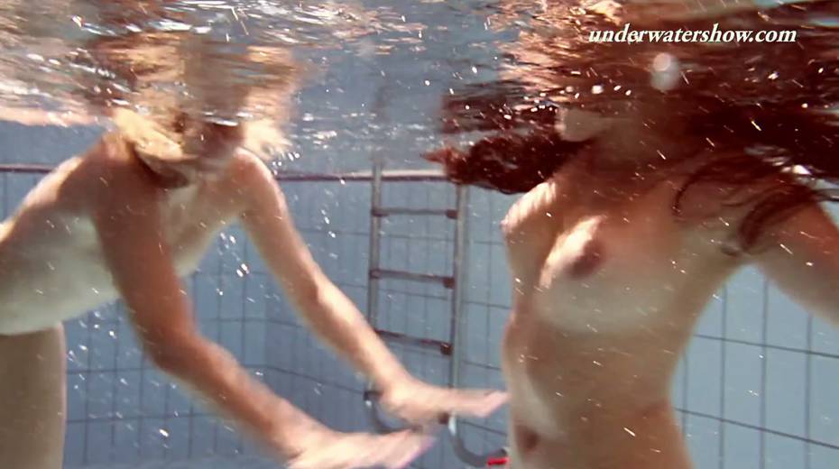Alluring hottie Iva Brizgina and her nasty GF are stripping under the water - 7. pic