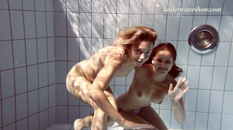 Alluring hottie Iva Brizgina and her nasty GF are stripping under the water - 10. pic