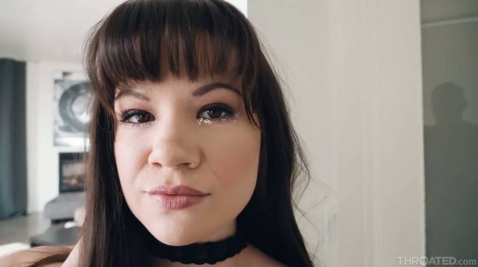Slutty young chick Alison Rey gives a rimjob and blowjob to her sugar daddy - 7. pic