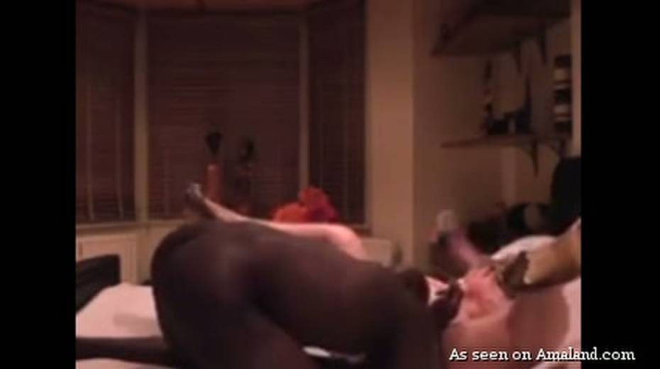 Stunning white MILF sucking big black dick balls deep - 13. pic
