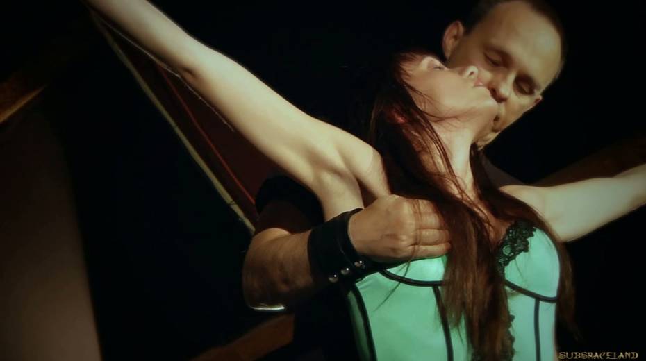 Red haired sexpot restrained and fucked bad from behind - 3. pic