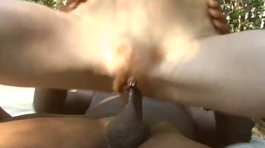 This redhead loves being outdoors and she can ride dick like no other slut - 14. pic