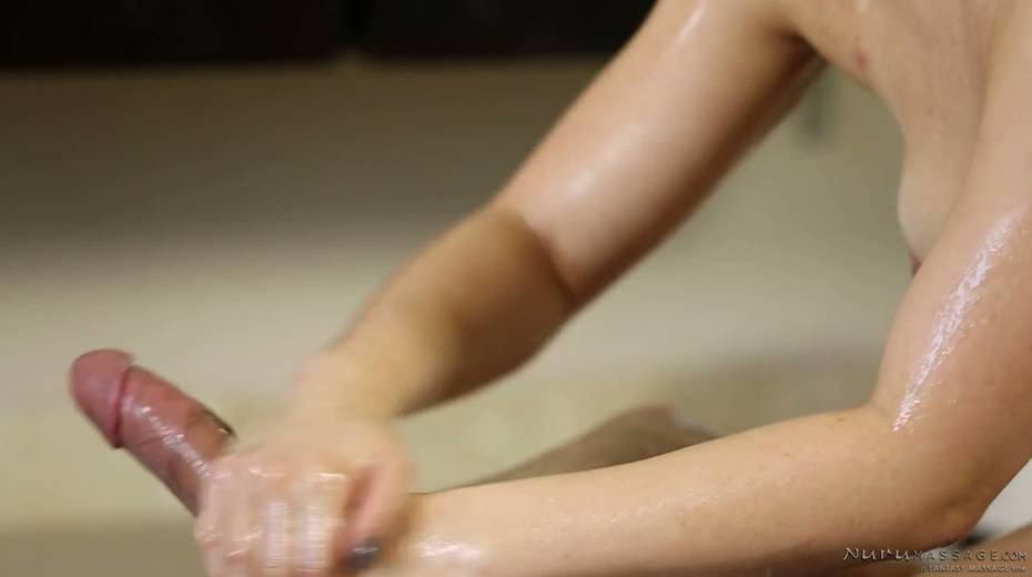 Captivating babe Kimber Woods provides client with an unforgettable nuru massage - 7. pic