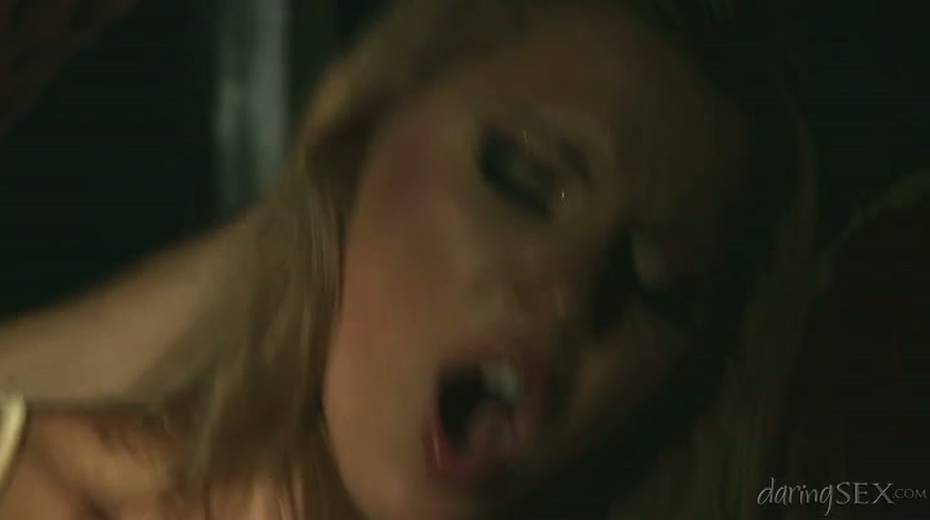 Scorching hot sweaty blondie gets hammered doggystyle over the corner - 13. pic