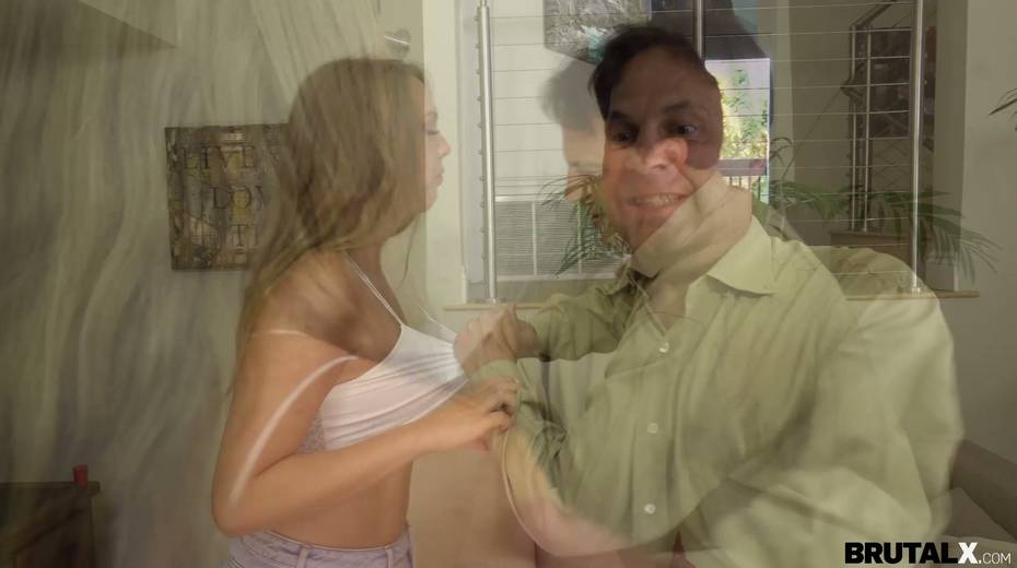 Angry stepdad punishes deep throat and wet cunt of nasty 19 yo stepdaughter Ashley Red - 5. pic