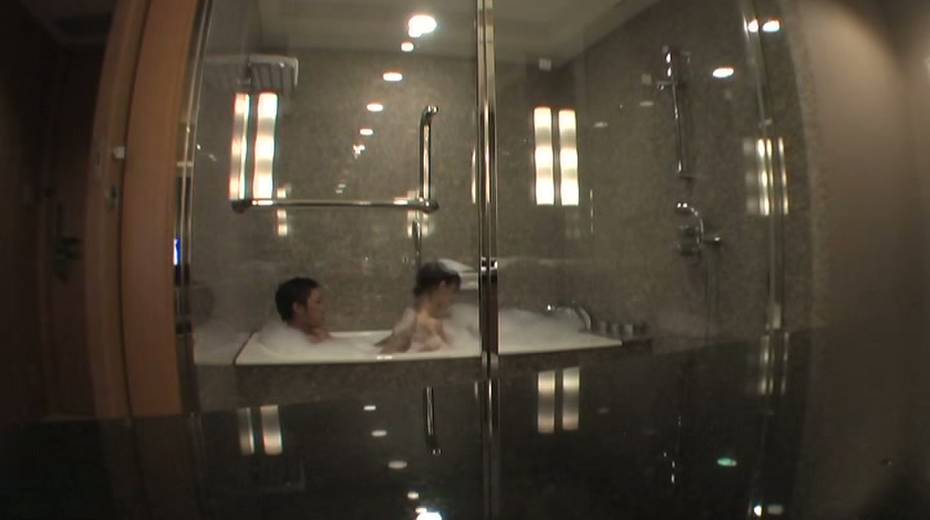 Lascivious Asian hussy is taking a super sensual bath with her lover - 4. pic