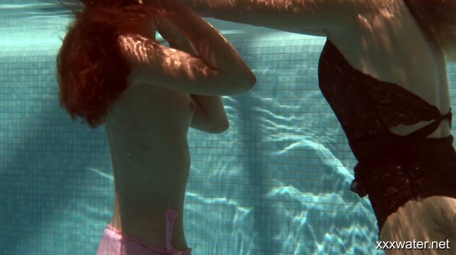 Two adorable hotties Olla Oglaebina and her nasty girlfriend are swimming in the pool - 6. pic