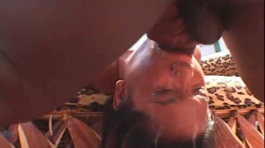 Kinky exotic looking babe throat fucked in interracial sex clip - 9. pic