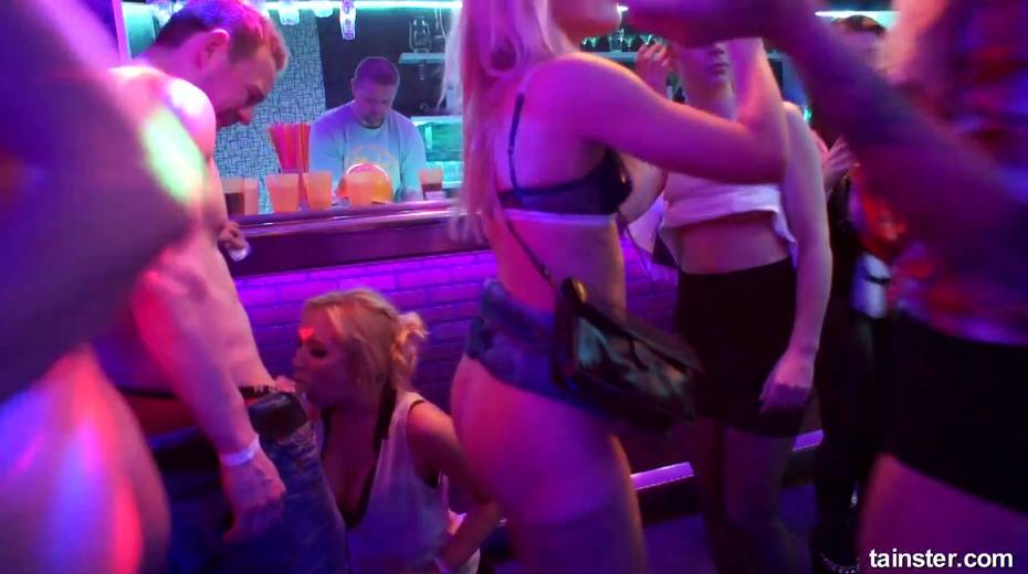 Kinky chicks go wild at the party in one private club - 6. pic