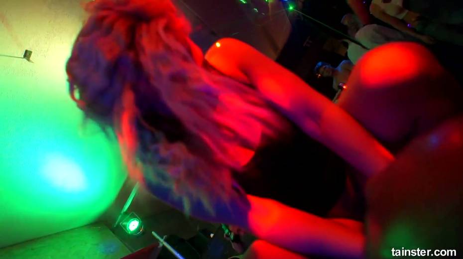 Kinky chicks go wild at the party in one private club - 18. pic