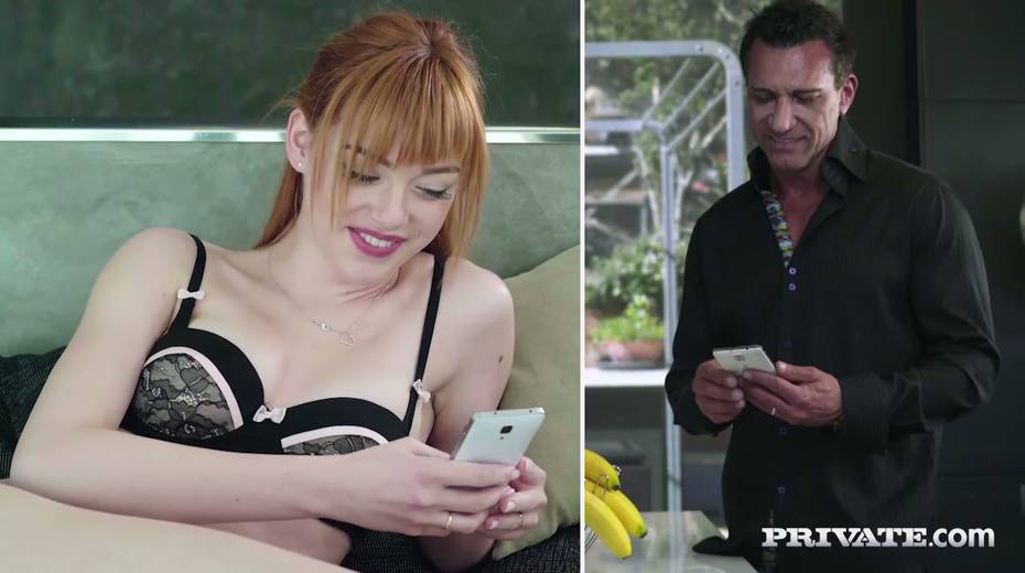 Marco Banderas fucks sex-appeal skinny red head Anny Aurora - 2. pic