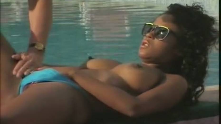 Unforgettable blowjob and orgy near the pool with hot chicks in bikini - 9. pic