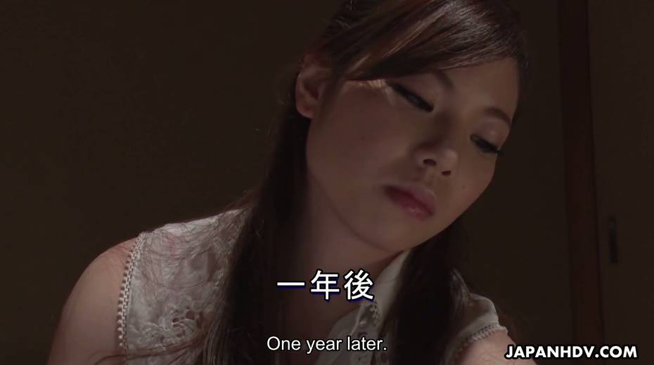 Lovely Japanese babe Emi Sasaki digs her wet hairy pussy with fingers - 6. pic