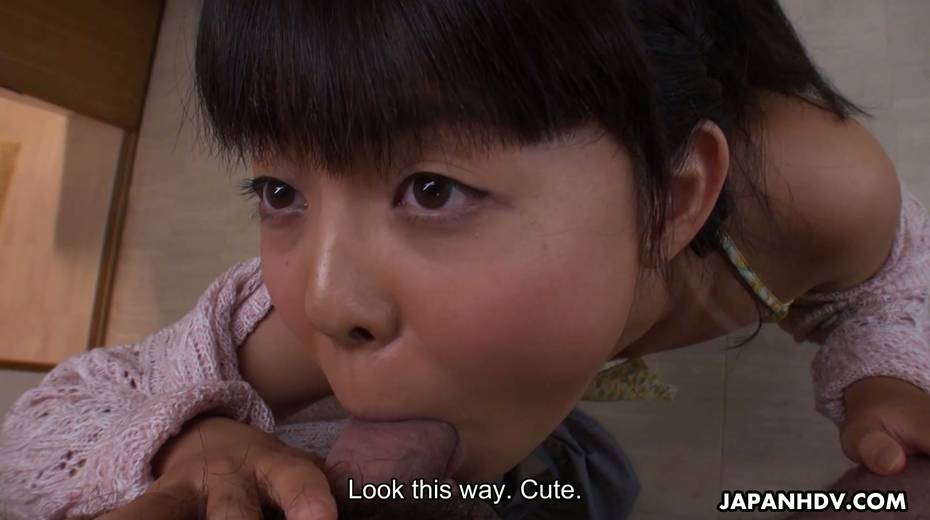 Cum-thirsty Asian stepdaughter Tomoyo Isumi gives a yum-yum blowjob to her stepdad - 21. pic