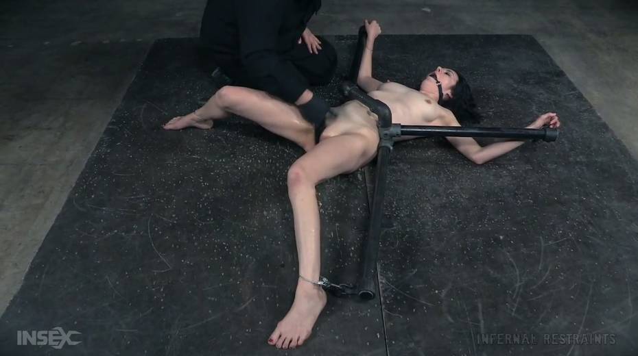Alluring hottie with juicy boobies Rita Rollins is tied up and punished - 8. pic