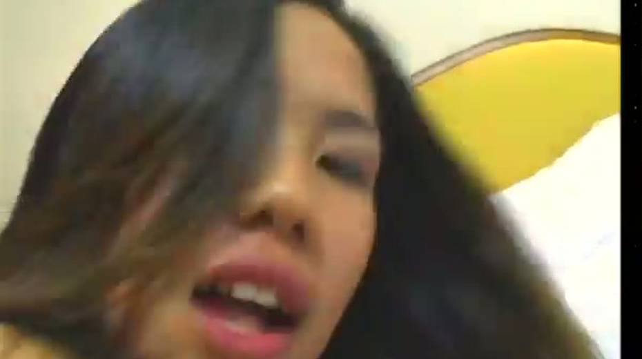 Sex obsessed Asian hoochie treats herself to huge black cock meat - 2. pic