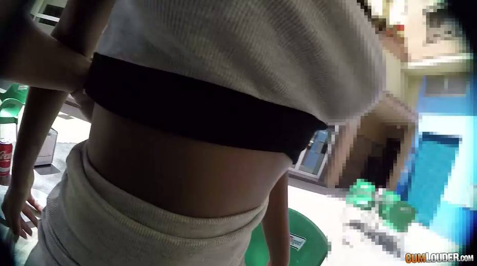 Ebony chick with hell working pussy Noe Milk is fucked by one white dude - 2. pic