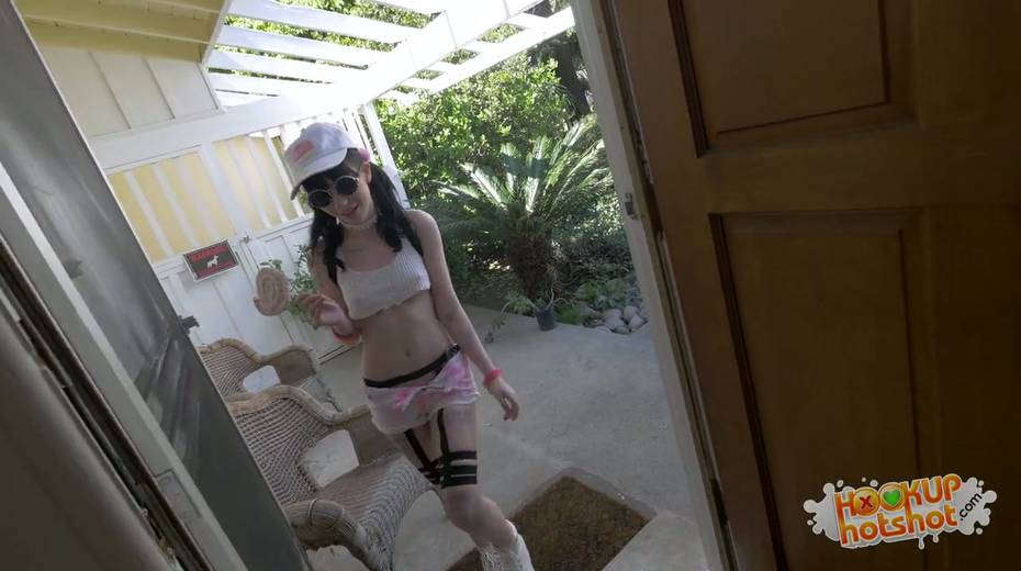 Hungry dude fucks kinky petite chick Charlotte and makes her anus destroyed - 3. pic
