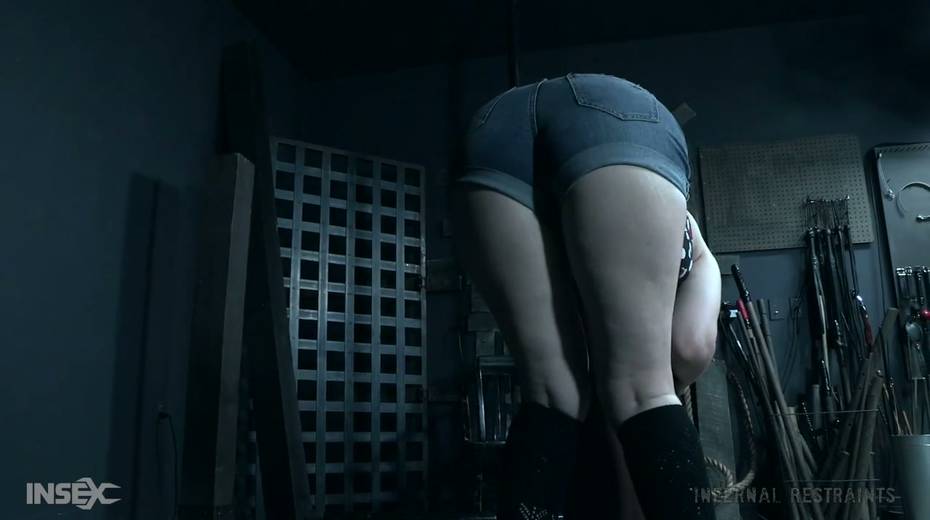 Kinky dude enjoys spanking and toying pump bitch Luci Lovett - 2. pic