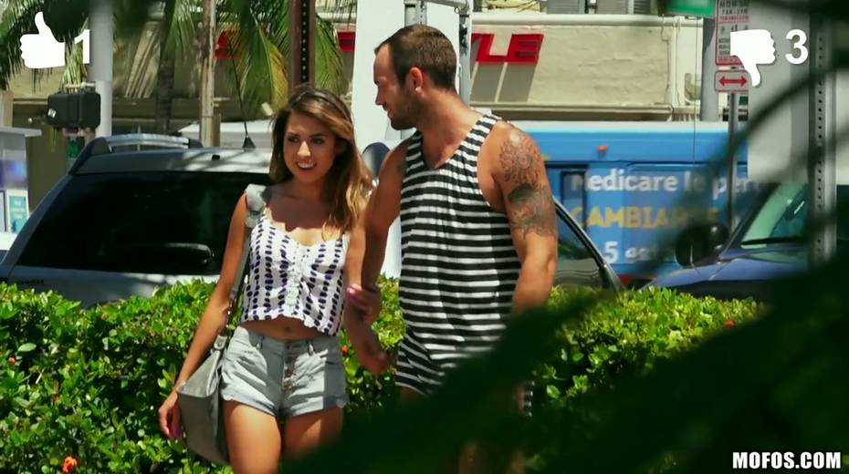 Pretty babe Melissa Moore picks up dudes and fucks them like nobody else before - 3. pic